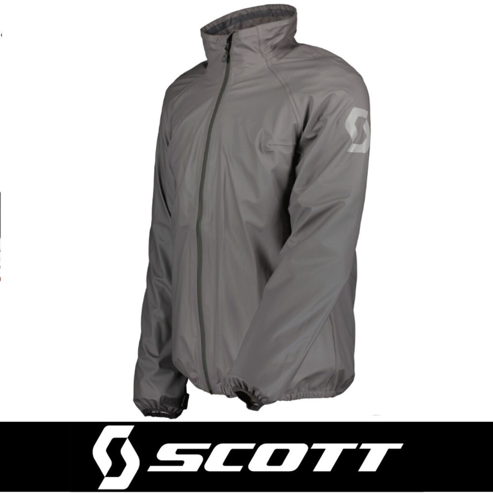 Scott Ergonomic Pro DP Rain Waterproof Jacket Grey Size Large