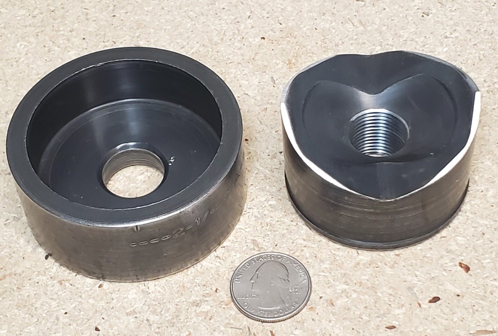 Greenlee No. 730 - 2 1/4" diameter punch - knockout