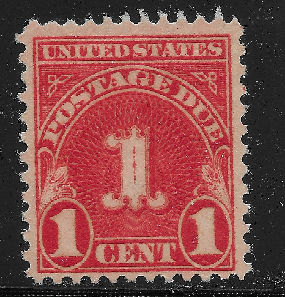 US Scott #J80, Single 1931 Postage Due 1c FVF MNH