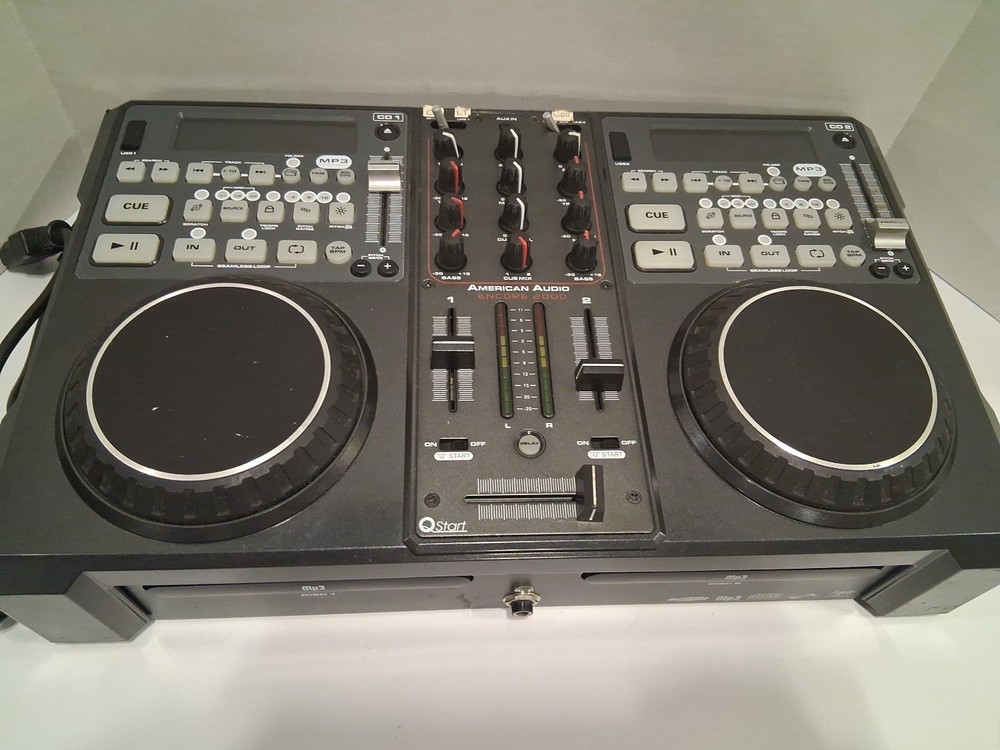 American Audio Encore 2000 Dual Deck DJ CD/MP3 Player & Mixer, CD Not Playing