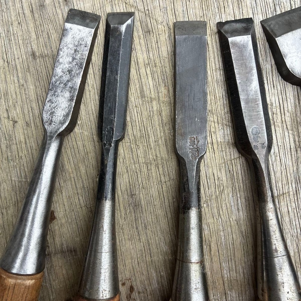 UnknownBrand Chisel Set 10Pc Mixed Makers Hand Tools Chisels Excellent
