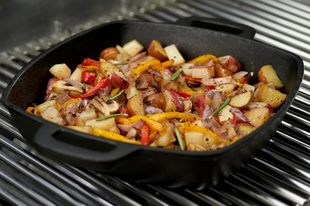 91658 Cast Iron Square Pan