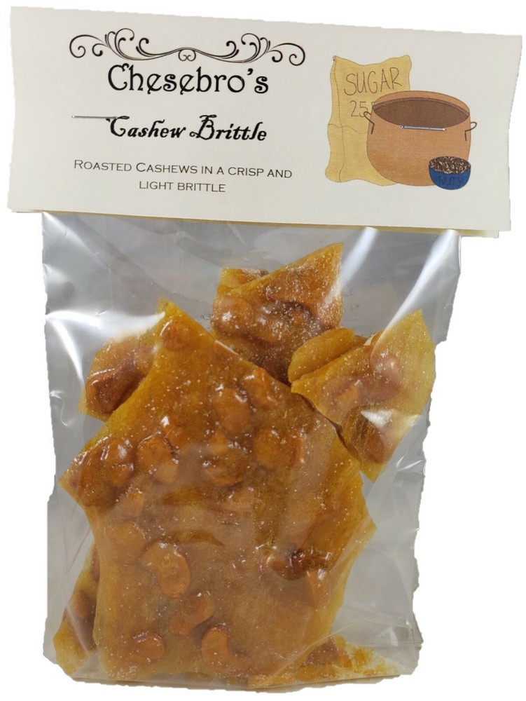 Old-Fashioned Cashew Brittle