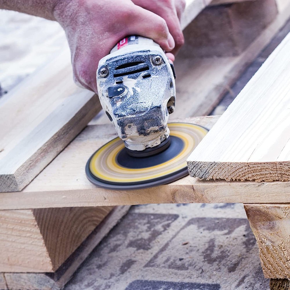 2Pcs 6 Inch Hook Loop Soft Foam Buffering Pads Sponge Cushion Buffer Backing Pad