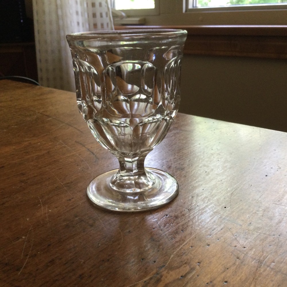 Flint Ashburton Pattern Small Glass/Egg Cup