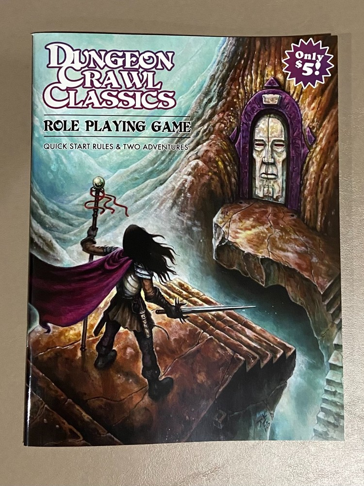 Dungeon Crawl Classics: Quick Start Rules & Intro Adventure by Goodman Games