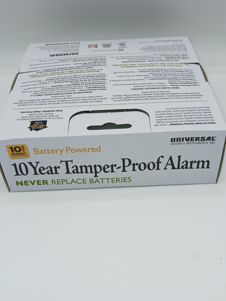 Universal Security Instruments Combination Alarm for Smoke and Fire