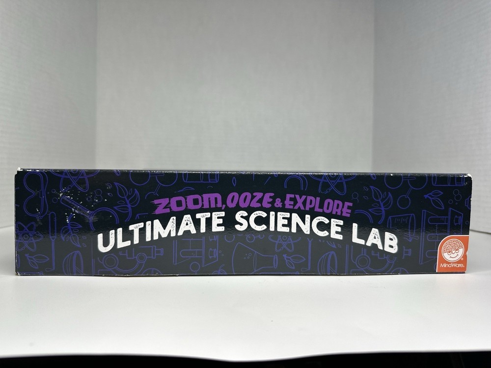 Mindware Science Academy Ultimate Science Lab: Zoom, Ooze, & Explore Experiments
