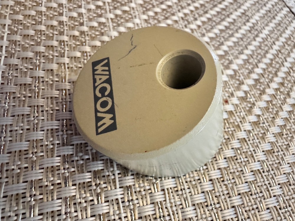 wacom pen holder old school