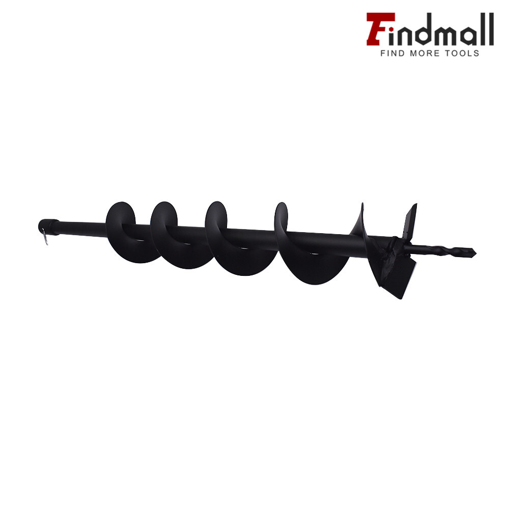 Findmall 4 Inch Earth Auger Drill Bit for Gas Powered Hole Digger