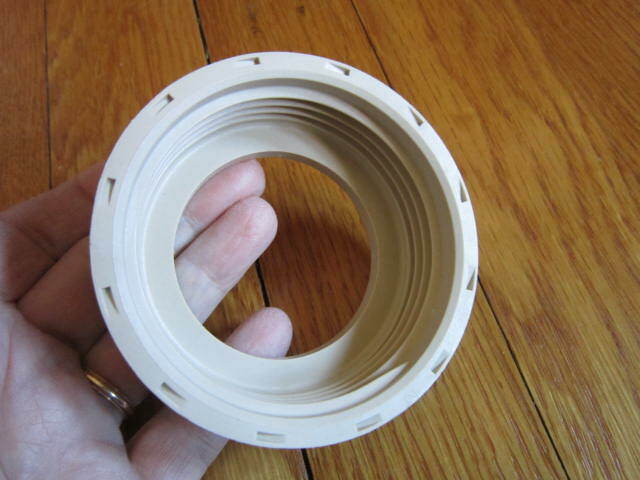Oster Kitchen Center Replacement Grinder Retaining Ring Plastic Nut Almond VTG
