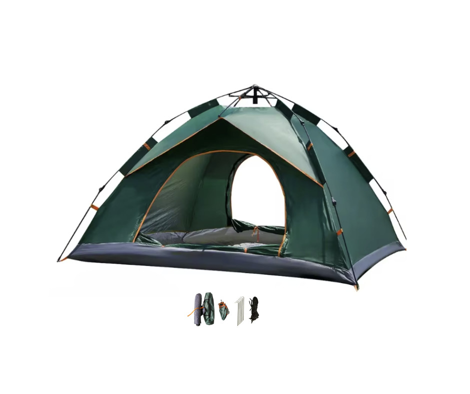 2-3 Person Automatic Camping Tent Hiking Instant Canopy Pop-up Tent Waterproof