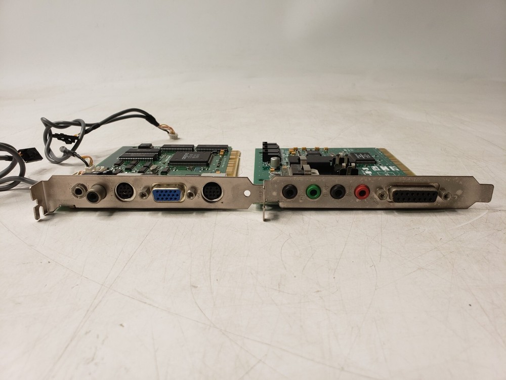 Creative Labs CT7240 Video Decoder Pci Card & Creative Audio PCI Card