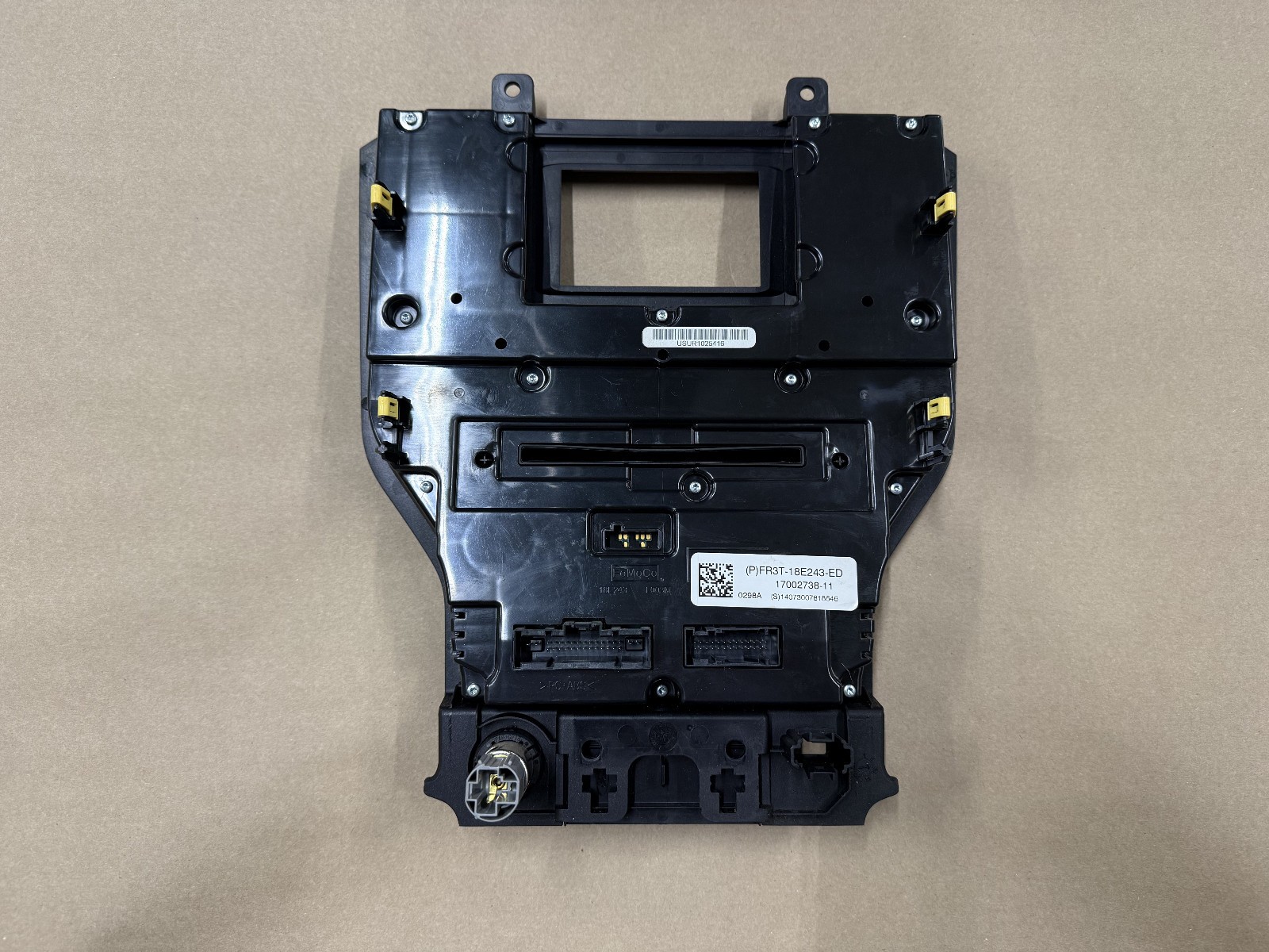 2015-2017 Ford Mustang GT Face Plate Radio Trim Piece - OEM