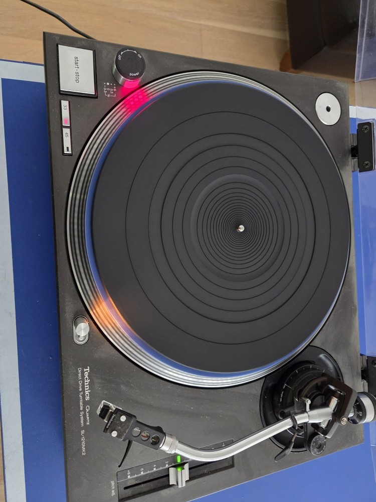 Technics SL-1200MK2 Turntable DirectDrive Quartz PitchCtrl Shure FullyFunction