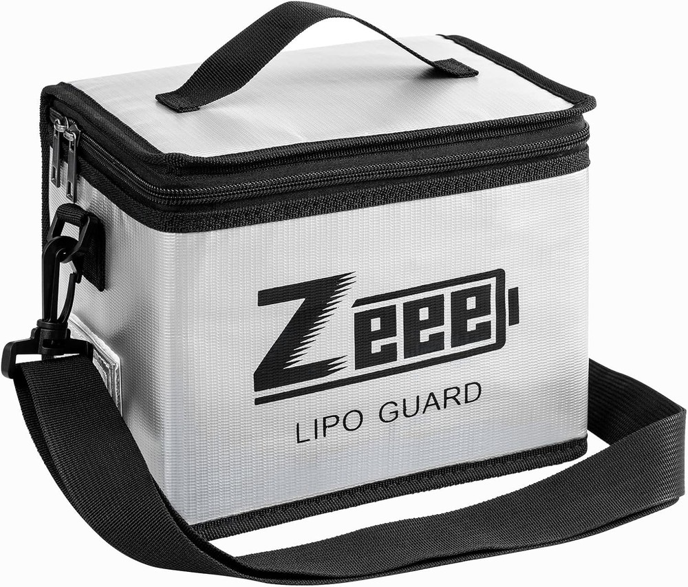 Fireproof Explosionproof Large Capacity Battery Storage Guard Pouch for Lipo ...
