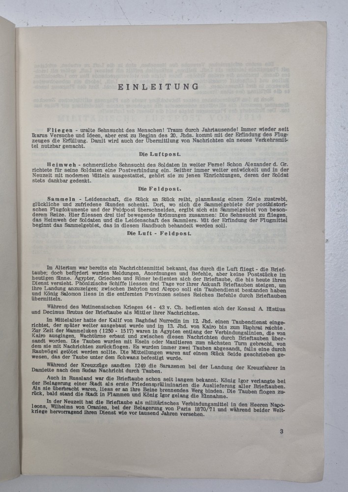 Vtg German Postage Alfred Clement 1793-1954 Military Air Mail Philately Guide