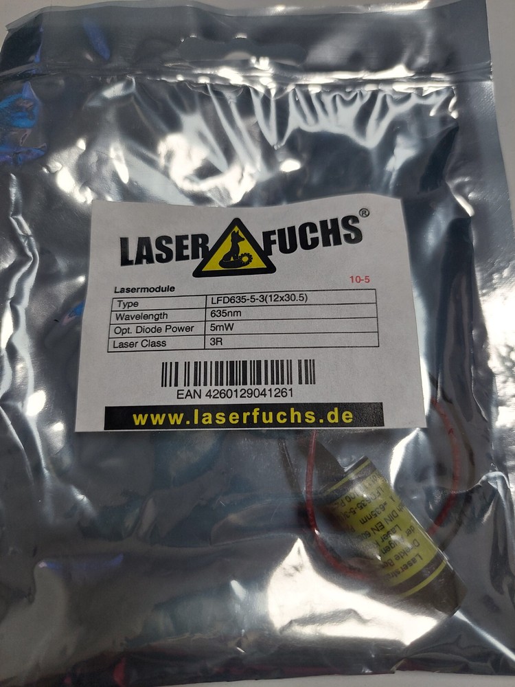 Laserfuchs Laser LFD635-5-3(12x30.5)