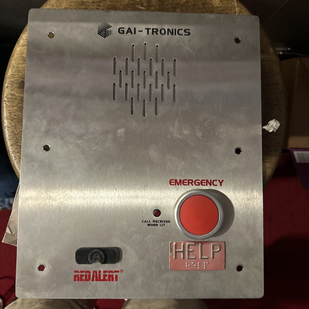 GAI-TRONICS CORP Red Alert Emergency Phone Intercom Help