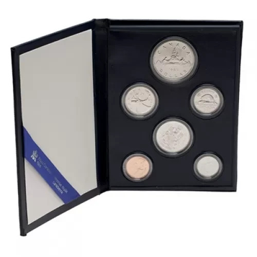 1985 Canada RCM 6 Coin Specimen Set