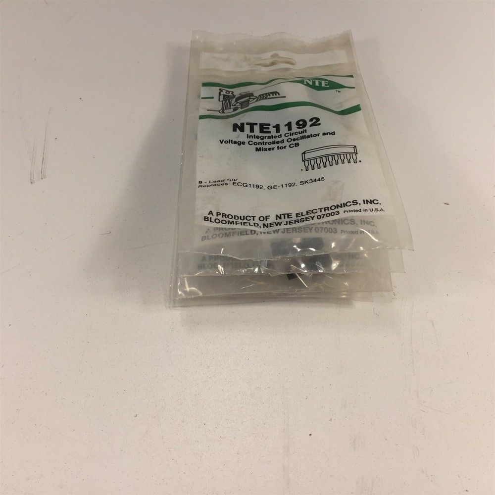 (1) NTE NTE1192 Integrated Circuit VCO for Phase Lock Loop (PLL)