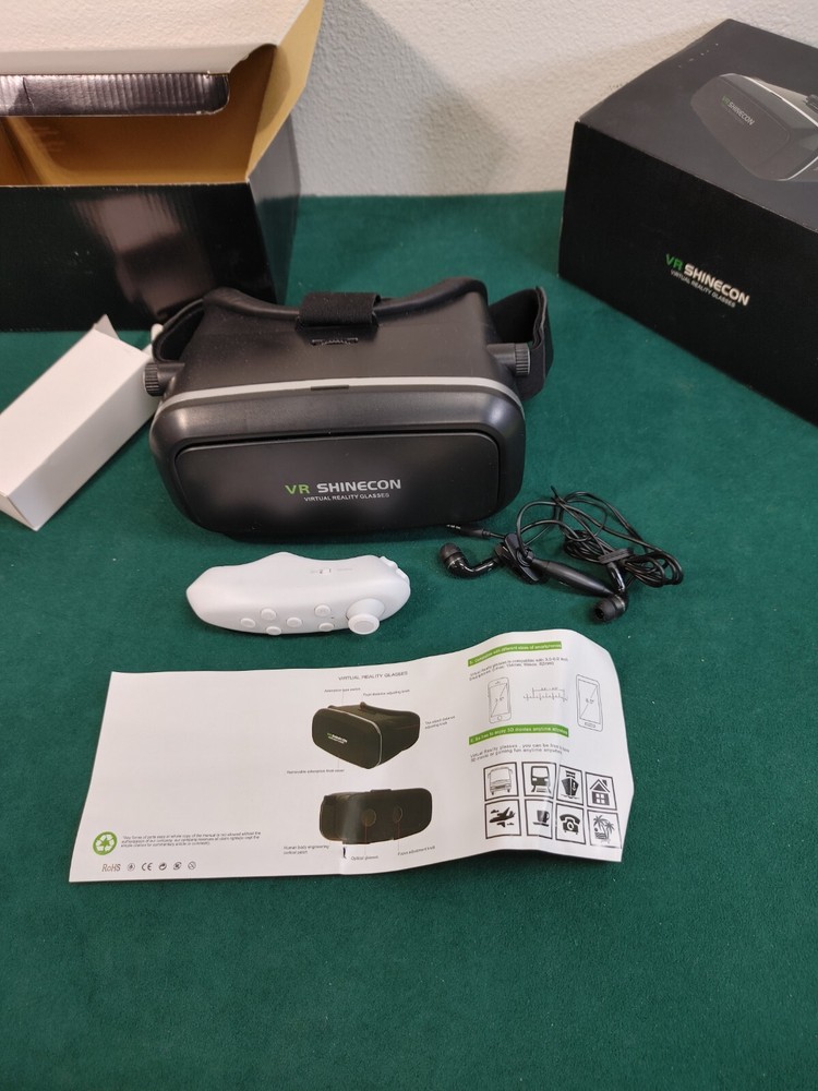 VR SHINECON Virtual Reality Glasses 3D Headset