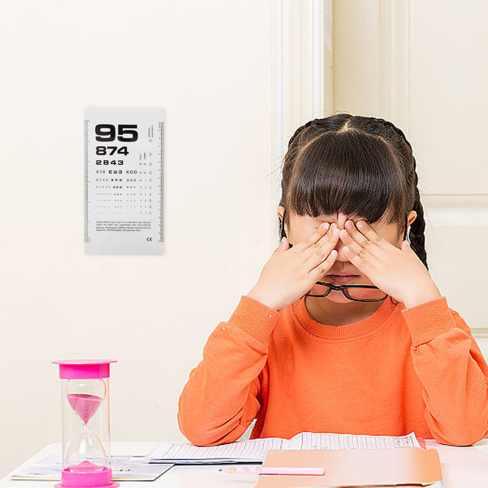 Vision Test Chart for School Screening Device Optometry Equipment Poster