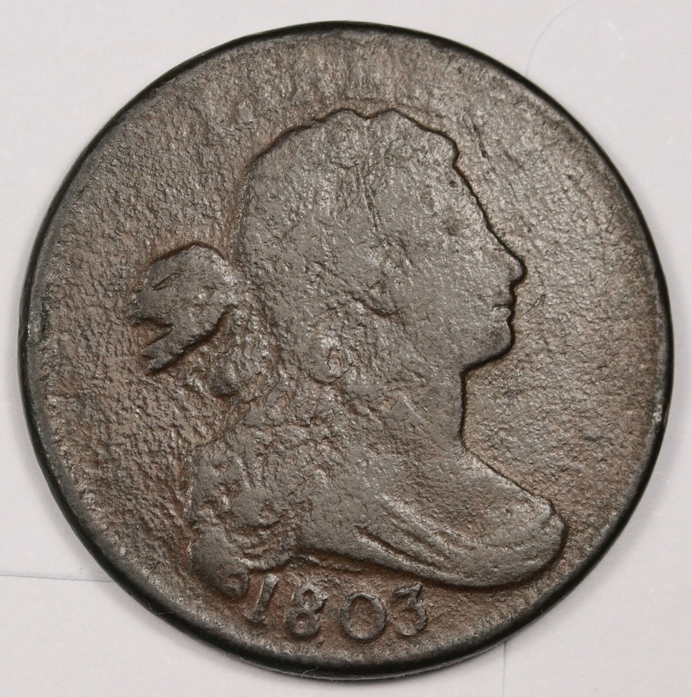 1803 Large Cent.  VG.  157995