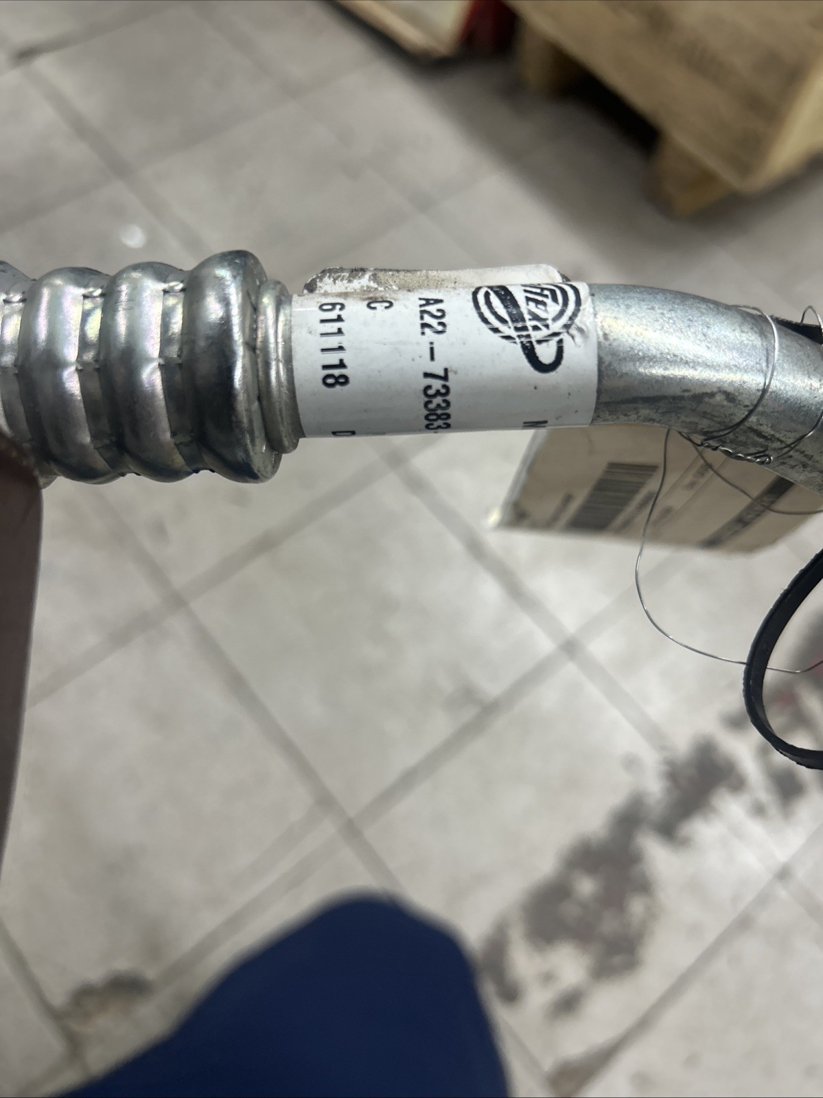 2018-24 FREIGHTLINER CASCADIA AC AIR CONDITIONING HOSE LINE A22-73383-000 OEM