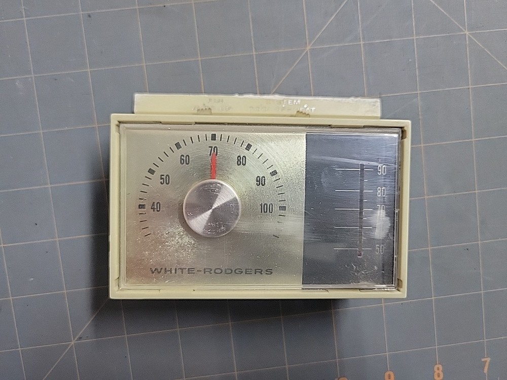 White Rodgers 1F56-301 Heating-Cooling Thermostat Untested
