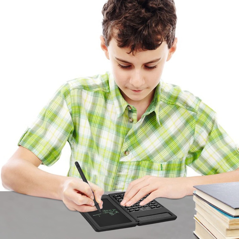 Scientific Calculator with Notepad, 10 Digits LCD Display Foldable Scientific...