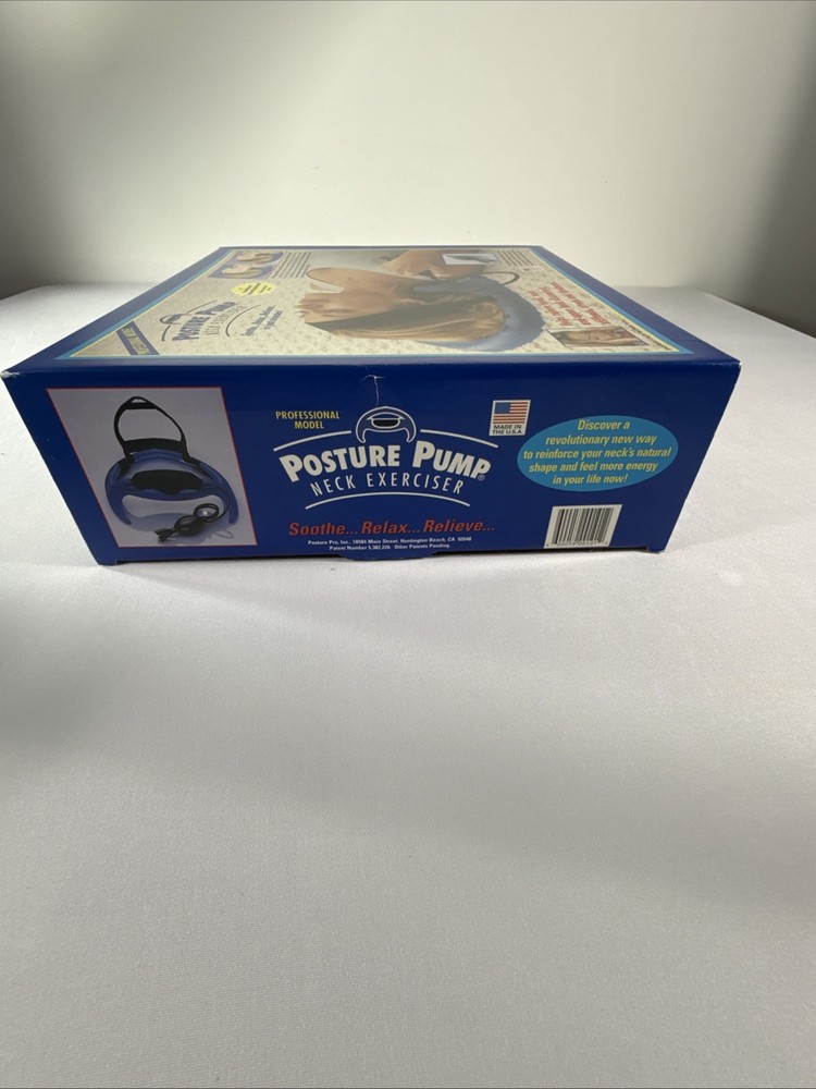 Posture Pump Disc Hydrator Neck Exerciser Cervical Disc Hydrator Made In USA