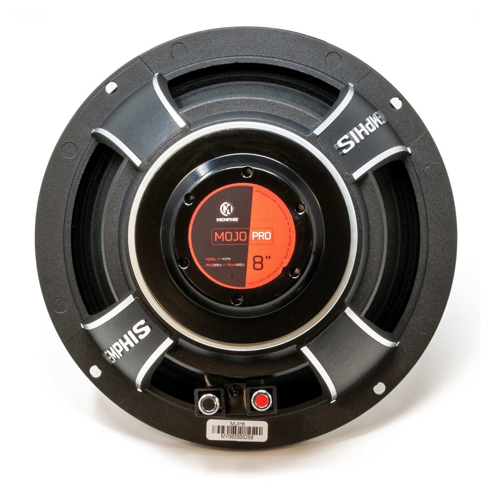 Memphis Audio MJP8 8" MOJO Pro Mid-Range Speaker - Sold Individually