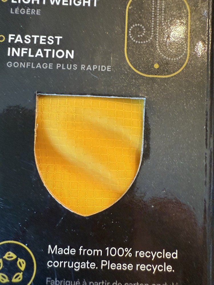 NEMO Equipment Tensor Regular Mummy Ultralight Sleeping Pad Yellow