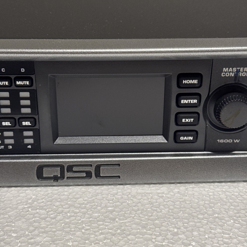 QSC CXD4.2 , 4 Channel Network Processing Amplifier