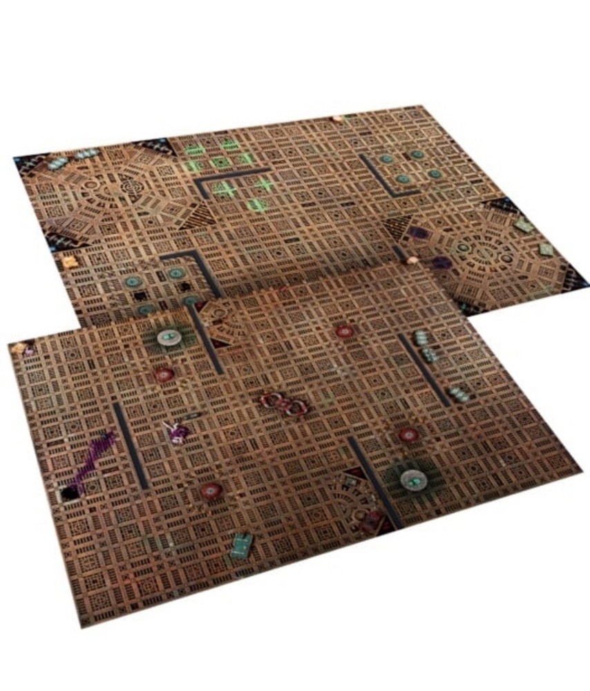 Warhammer 40K terrain Gaming Mat Double sided foldable Tabletop Gaming