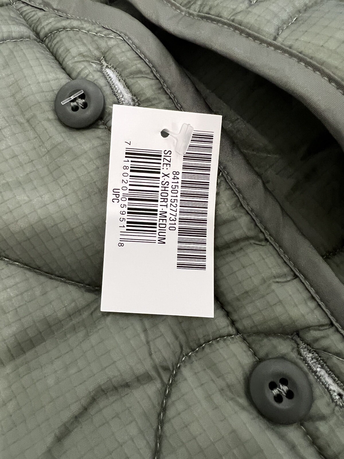 USGI COLD WEATHER M65 FIELD JACKET COAT LINER Medium X-Short