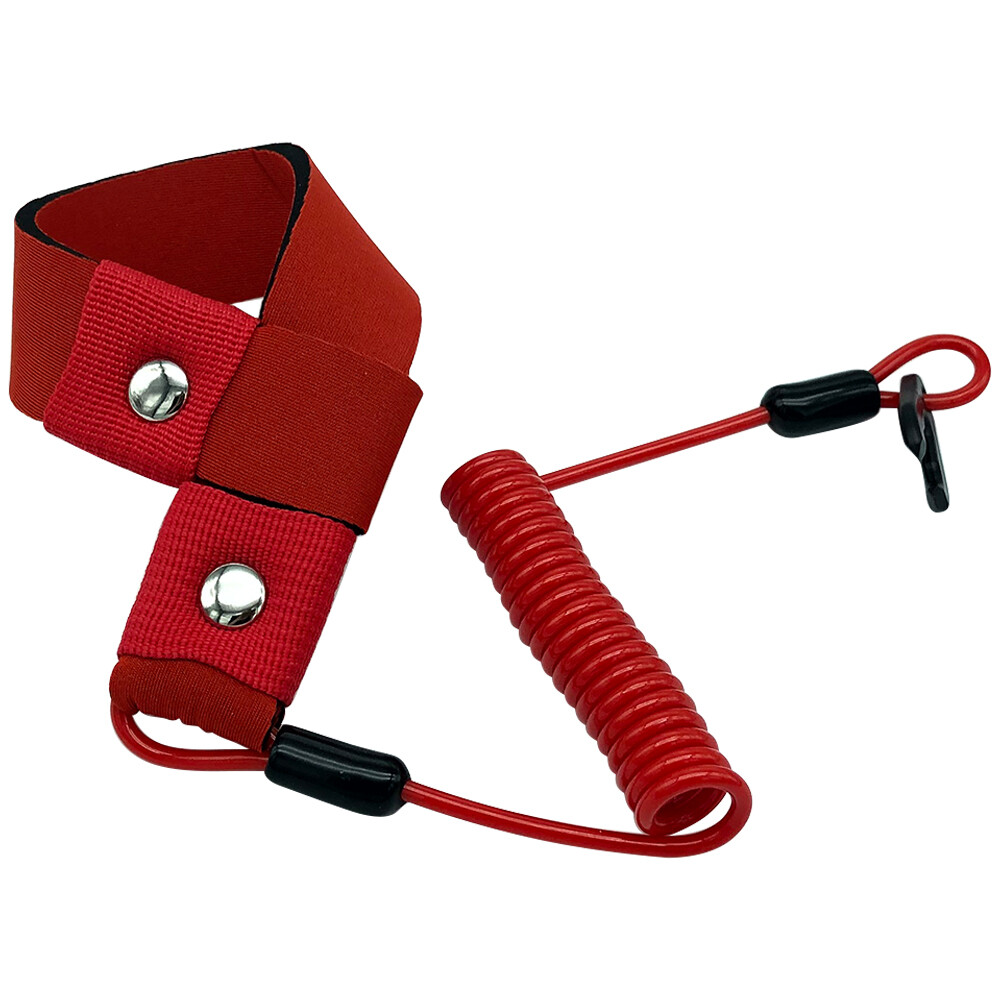 2PCS Stop Kill Safety Key Lanyard for Yamaha All Jet Ski WaveRunner WaveVenture