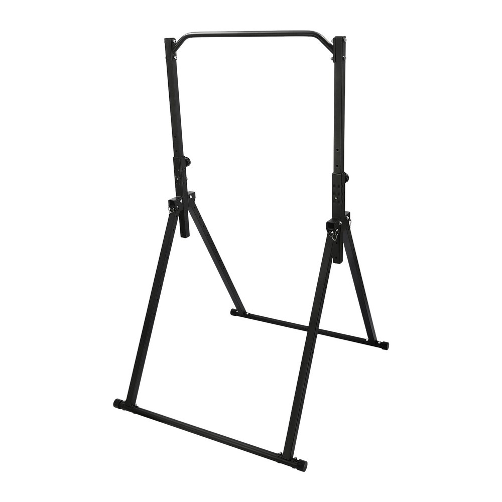 Adjustable Horizontal Bar Freestanding Pull Up Tower Dip Shelf For Home/Gym