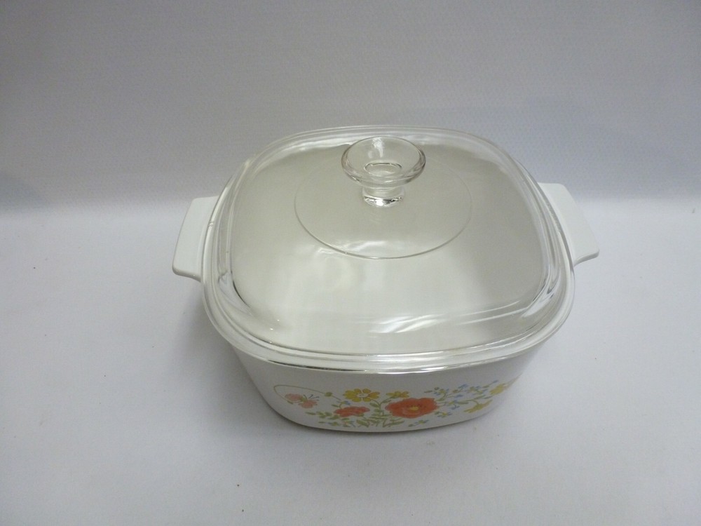 Corning Ware Wildflower A-3-B Casserole with Lid 3 Quart