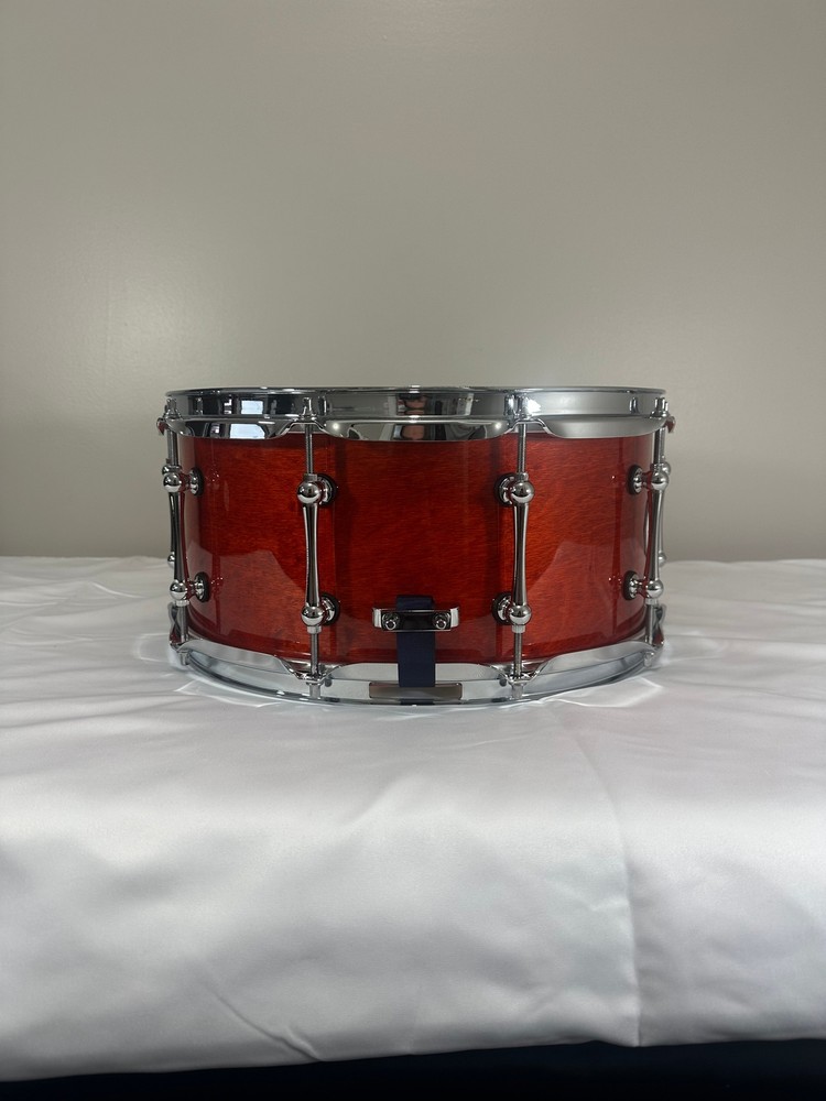Orange Burst Snare Drum-JBMS10614