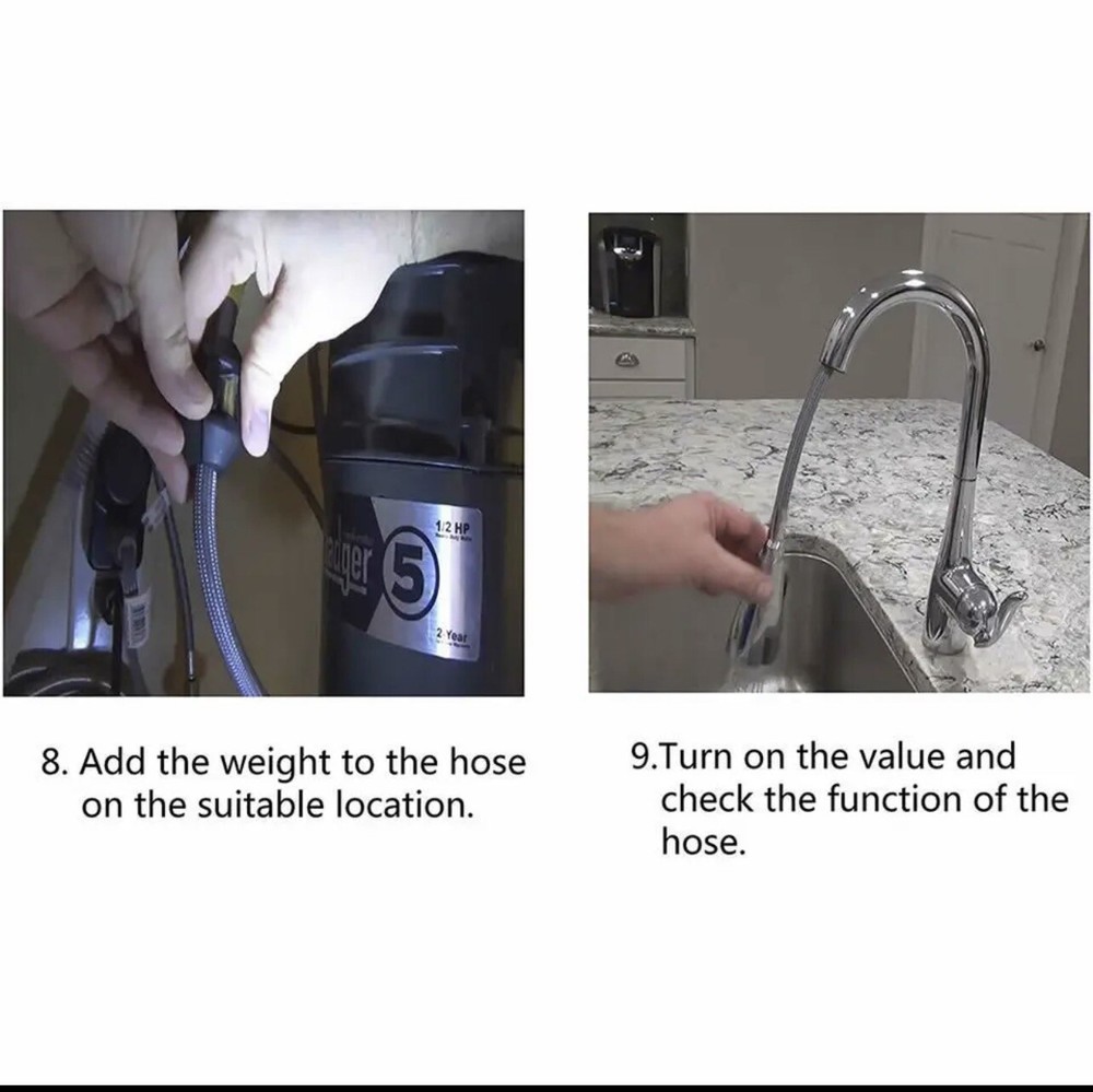 Replacement Hose Kit for Moen Pull Down Kitchen Faucet 150259 Replacement Part