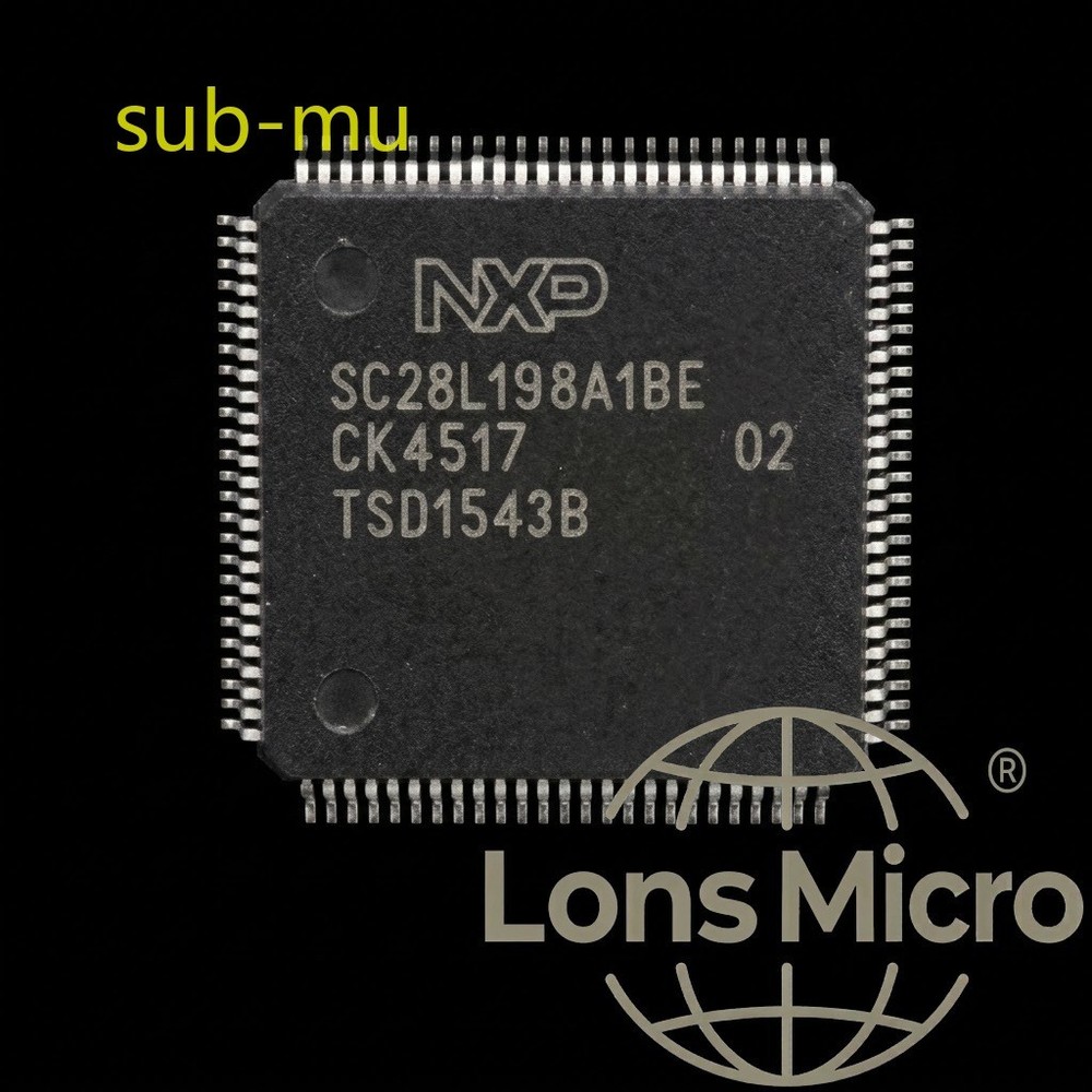 1Pcs SC28L198A1BE UART Interface IC 3V-5V 8CH UART #sub/95