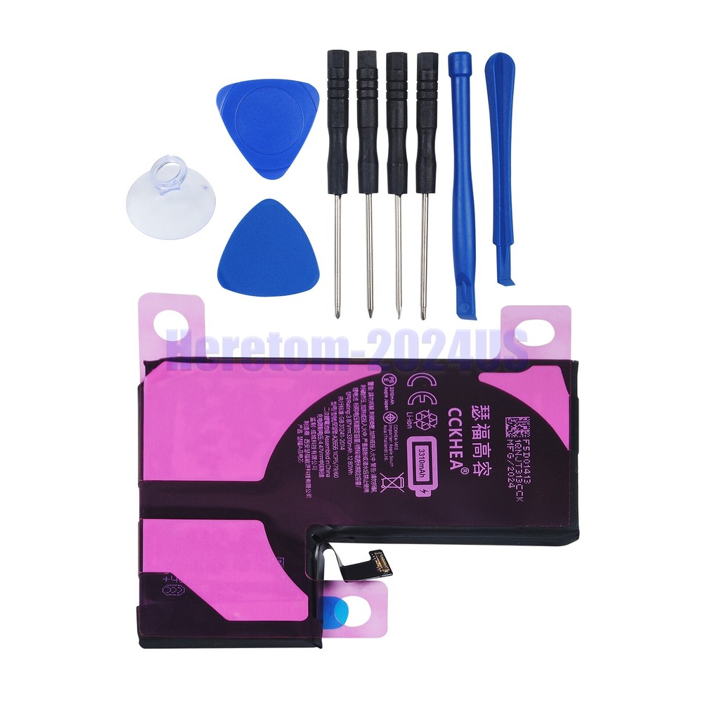 For Apple iPhone 13 Pro Battery Premium Internal Replacement + Tool Adhesive US