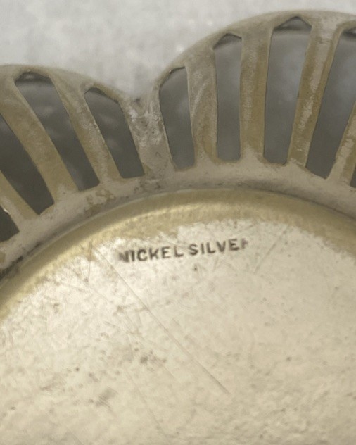 Vintage EPNS Electro Plated Nickle Silver Candy Dish England