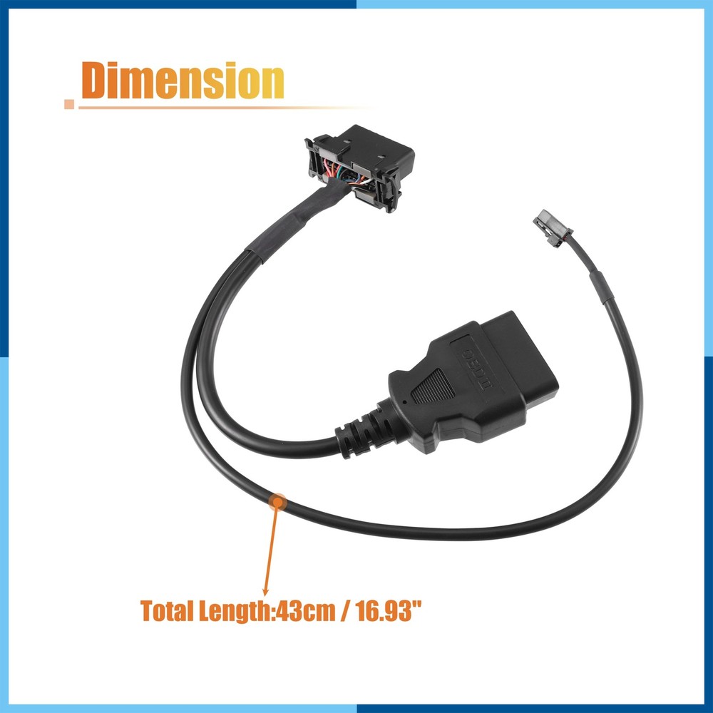 Security Gateway Bypass Adapter Connector Cable for Dodge for RAM 1500 1 pc