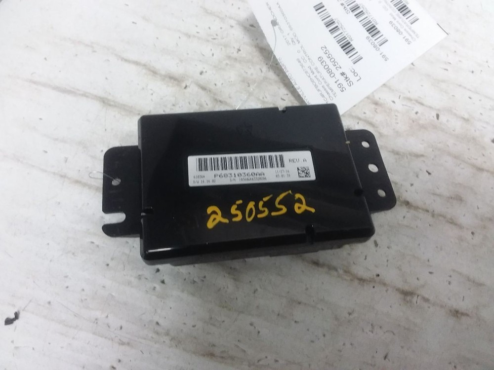 Temperature Control Module Dash Mounted Fits 14-17 GRAND CHEROKEE 68310360AA