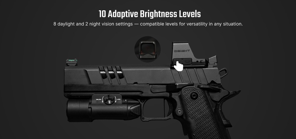 Olight Osight C 3 MOA Dot Sight with 32 MOA Circle