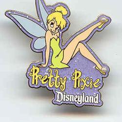 Disney Pretty Pixie Disneyland Tinker Bell #2  Pin