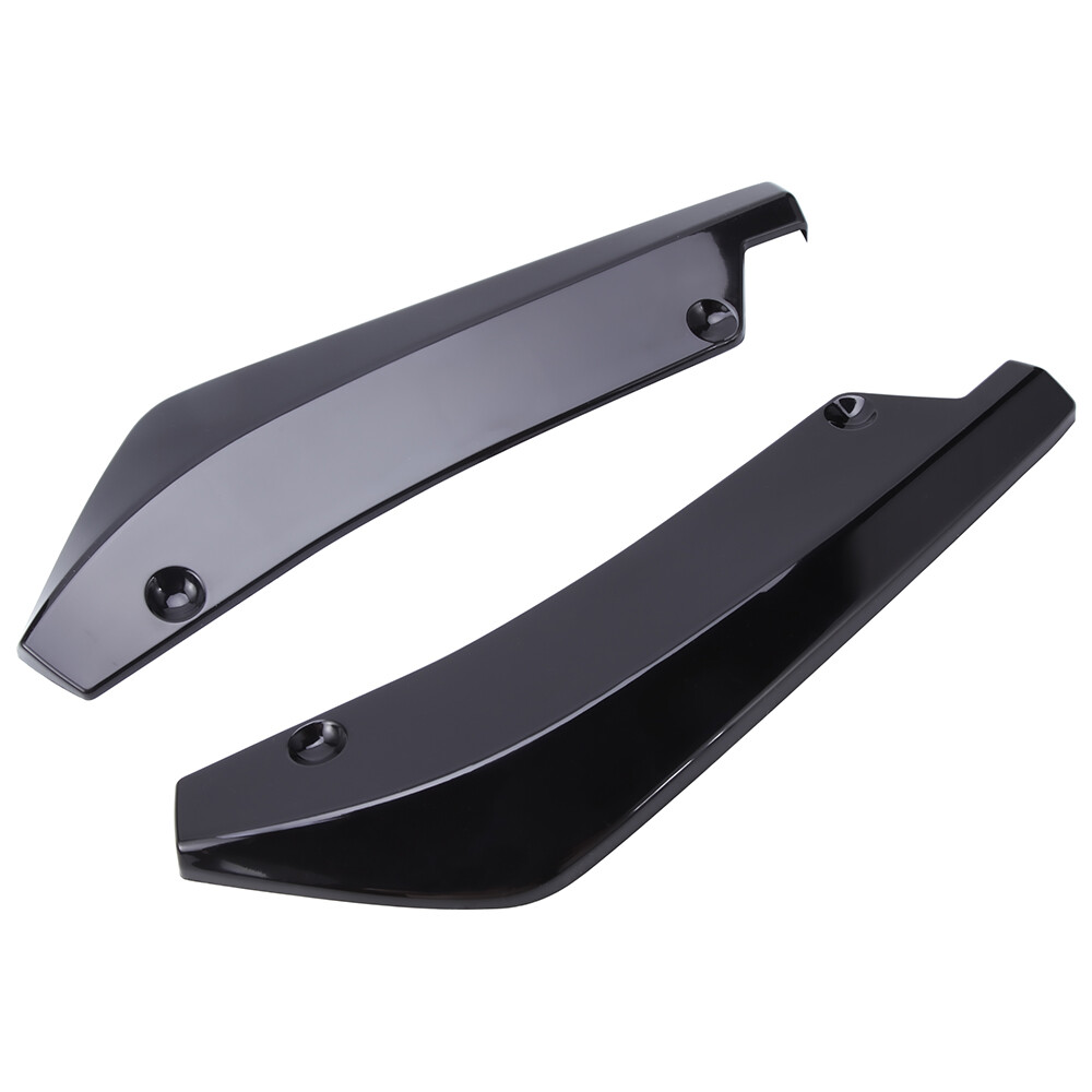 For VW Golf MK7 MK7.5 Rear Spats Bumper Lip Wrap Angle Diffuser Splitter Canard